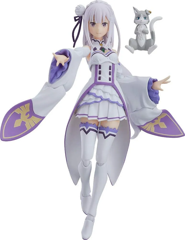 Max Factory Re: Zero Starting Life in Another World: Emilia Figma Action Figure, Multicolor
