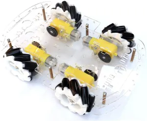Mecanum Wheel Robot Kit 4WD Omnidirectional Wheels Smart Robot Car Chassis Kit