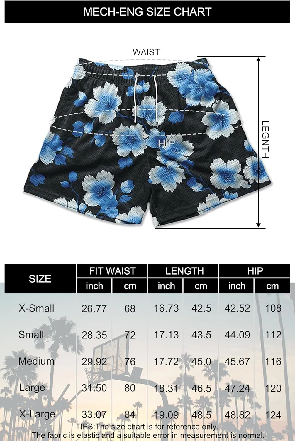MECH-ENG Mens Retro Graphic Shorts Athletic Running Basketball Shorts Casual Streetwear Shorts with Pockets Drawstring