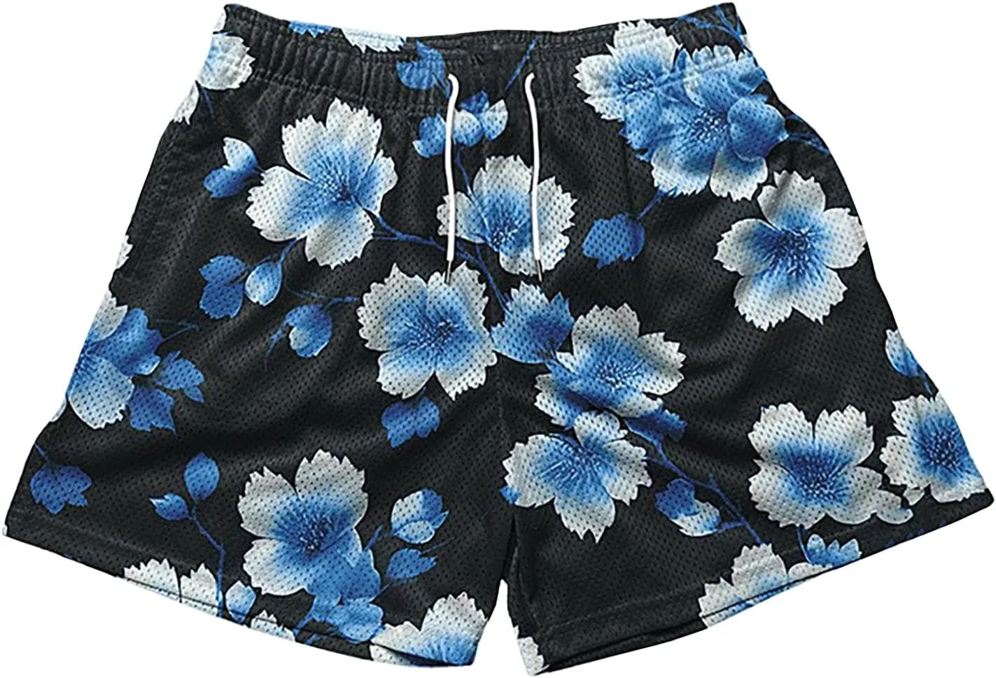 MECH-ENG Mens Retro Graphic Shorts Athletic Running Basketball Shorts Casual Streetwear Shorts with Pockets Drawstring