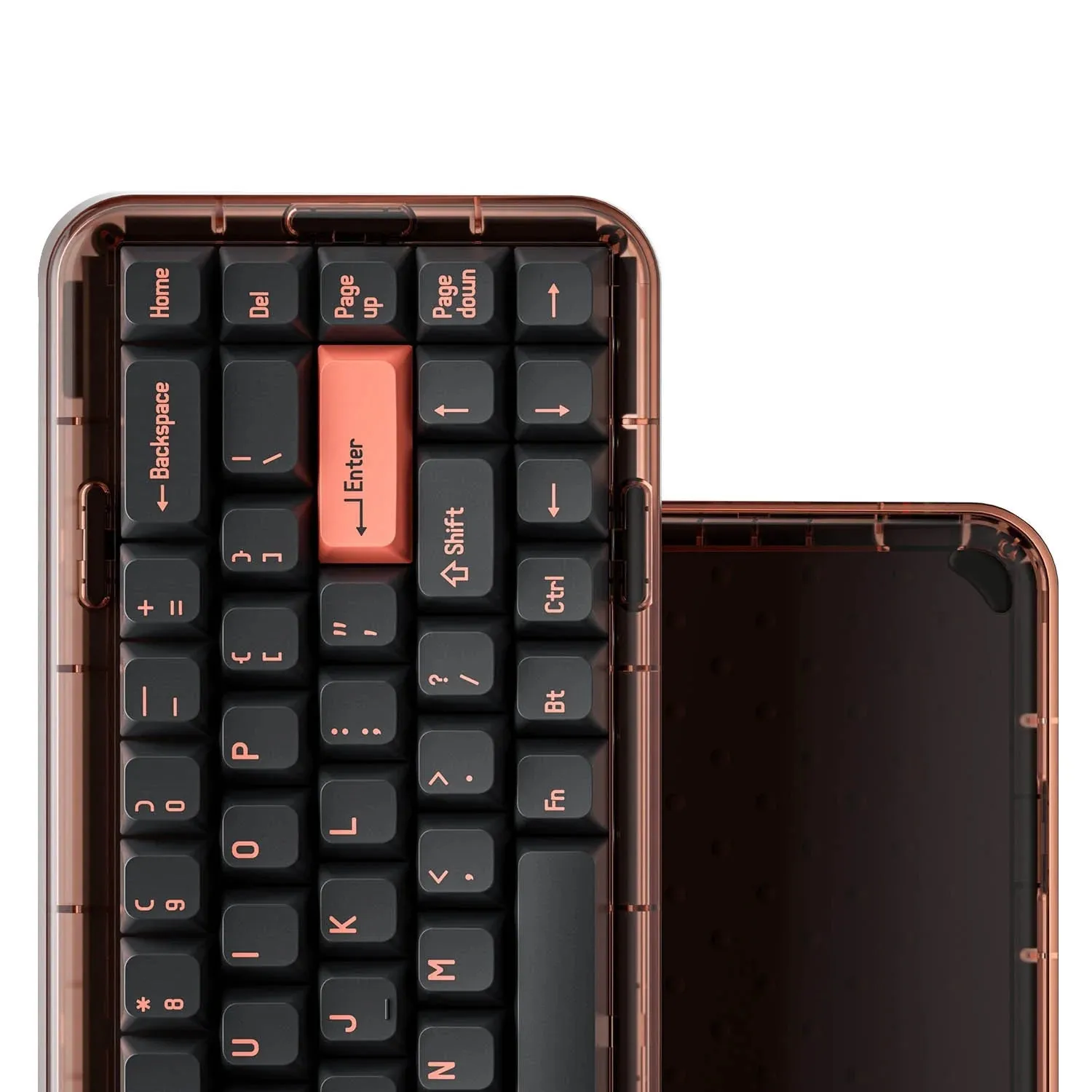 MelGeek Mojo68 RGB LED 65% Double Shot PBT Mechanical Keyboard