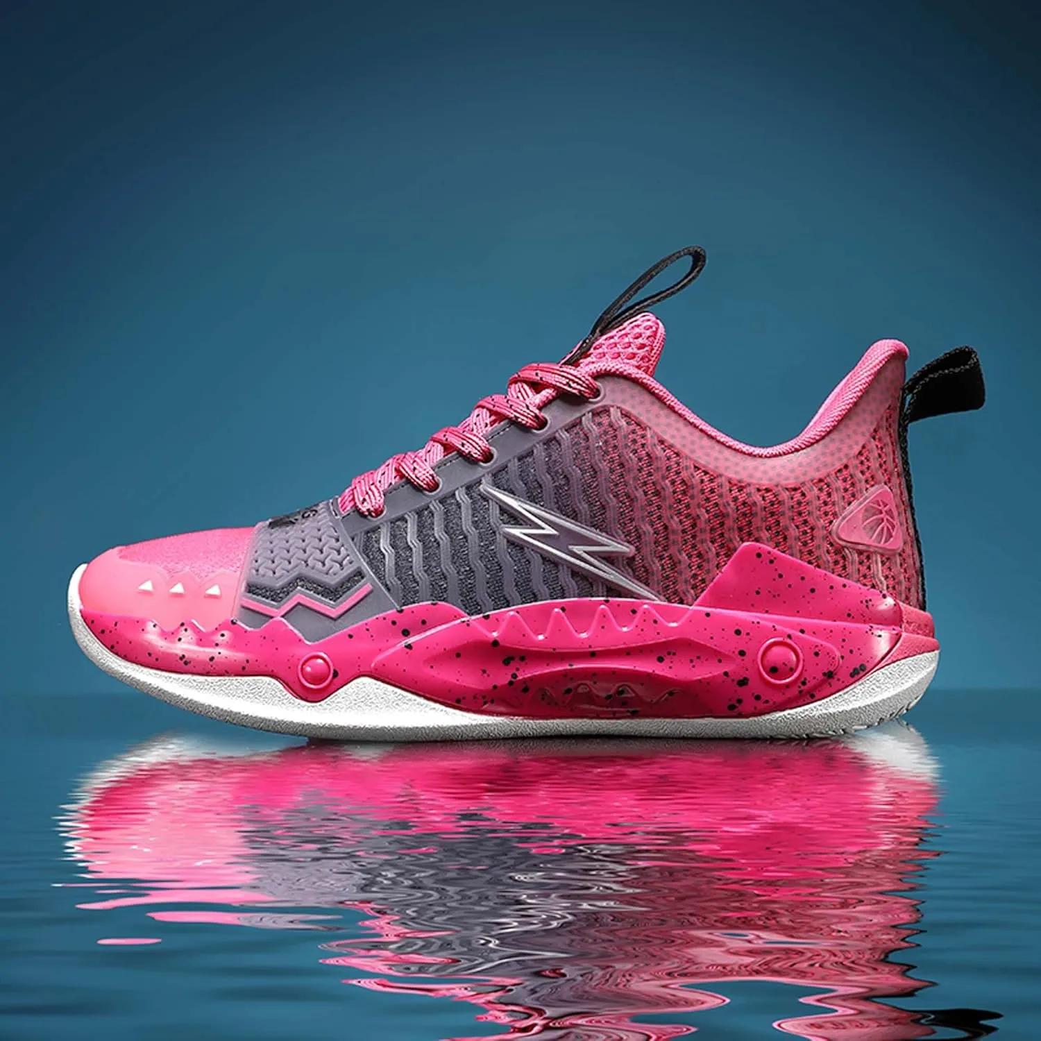 Men Basketball Shoes Luminous Arch Support Mens Sneakers Anti Slip Breathable Comfortable High Top Sports Running Walking Tennis Shoes