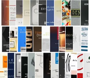 Men's Cologne Top Designer Best Rated Sample Lot - High End Niche Most Popular Fragrance Sampler Vial Set (10 Random Samples)