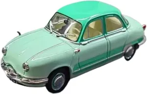 Metal Vehicles Toys 1/43 for Panhard Dyna 1957 Alloy Toy Car Model Miniature Diecasts Vehicles Display Case Placement Home Or Office Décor