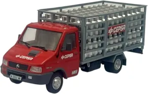 Metal Vehicles Toys 1/43 for Pegaso Daily Cepsa 1994 Iveco Delight Van Model Die-cast Metal Desktop Decoration Home Or Office Décor