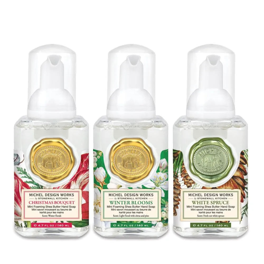 Michel Design Works Winter Scents Mini Foaming Hand Soap Set (819053)