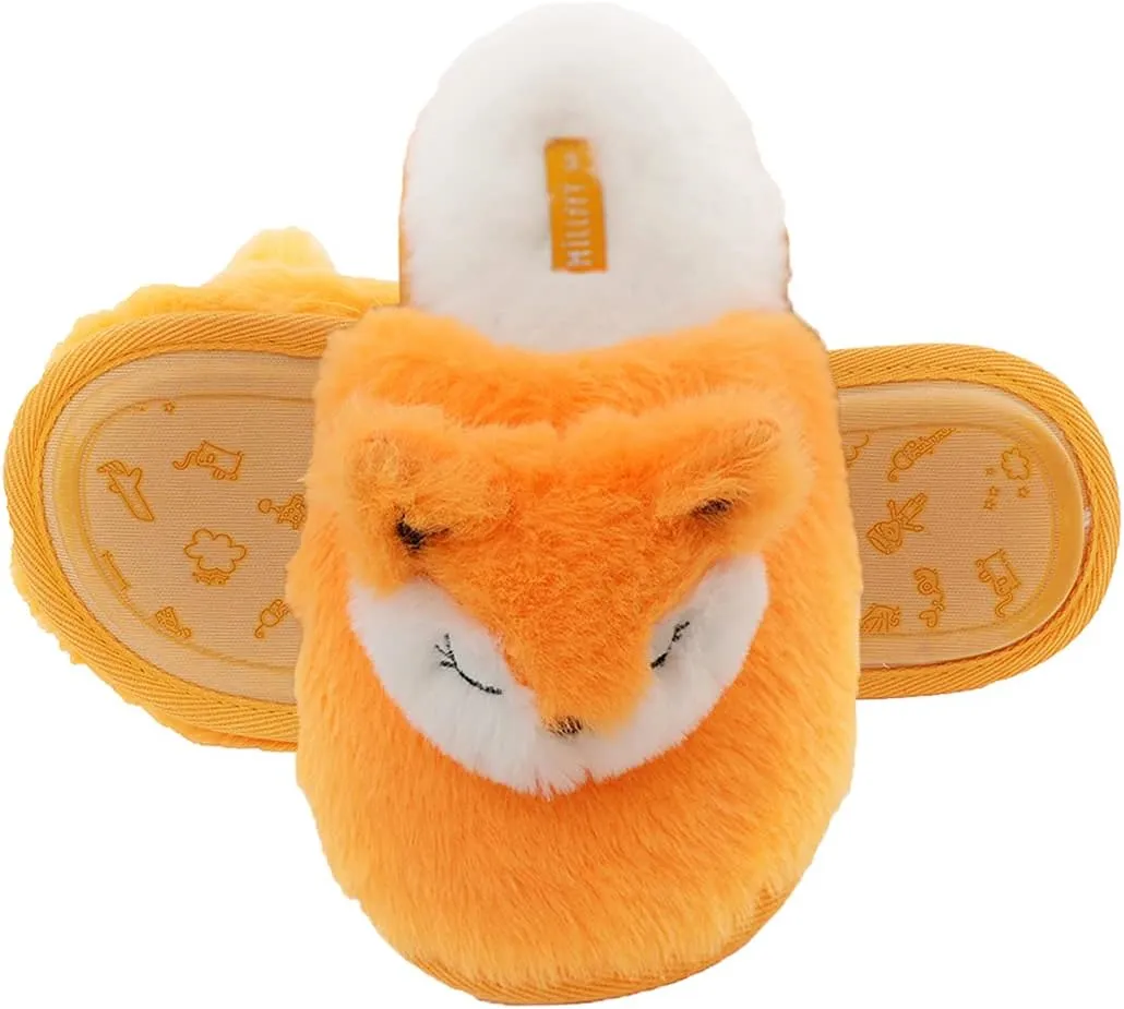 Millffy Women Cute Plush Animal Unicorn Slippers Bunny Rabbit Shoes Indoor Home Bedroom Slippers