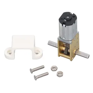 Mini Gear Motor 7RPM DC3V Strong Metal Gears Low Noise Gear Motor Smart Car Robot Oven Washer
