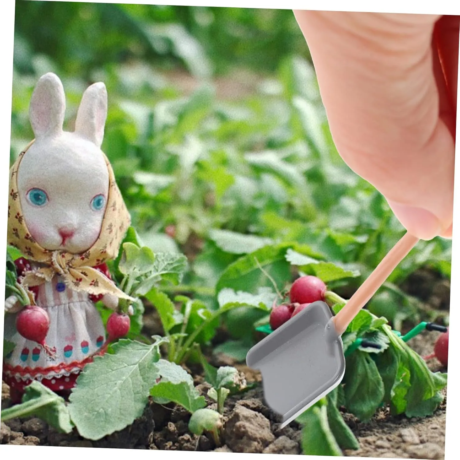 Miniature Mini Tool Decors Farm Tools Accessories Realistic Farm Model Boys and Girls Playset
