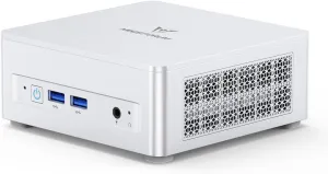MINISFORUM UM870 Slim Mini PC AMD Ryzen 7 8745H(8C/16T), Mini Desktop Computer 32GB DDR5 RAM 1TB SSD, USB4/HDMI/DP 8K@60Hz Output, 2.5G LAN Port, 4xUSB Ports, WiFi 6E, BT5.3, AMD Radeon 780M Graphics