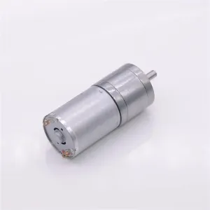 Model Power JGA25-370 Mini DC Gear Motor, 6V 12V 24V Motor, 12-1931rpm, Low Speed Motor, for DIY Smart Car Robot, Smart Hobby (Size : 12, Color : 12V)