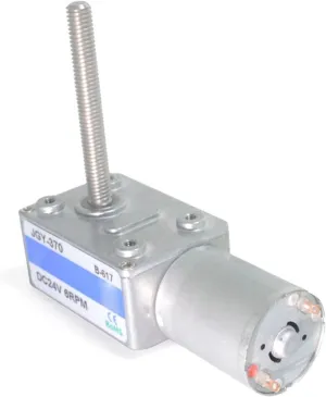 Model Power Micro Motor, Small Motors, JGY370 Mini Electric Motor, Wheel and Worm DC Gear Motor, CW/CCW, for Experiment DIY, Smart Hobby (Size : 10, Color : 6V)