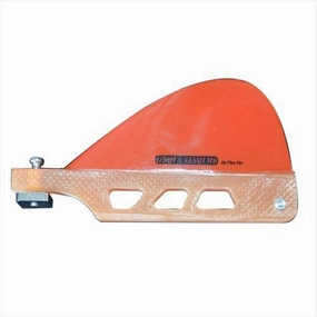 MODEX Fin Box Tiny Center Fin - Orange, 1.75" x 4" Fiberglass, Unisex, Surfing