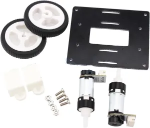 Motor CHP-12GP-N20ABHL High Speed ​​Plastic Gear Precision Mini DC Gear Planetary Gear Coding Motor Pulley DIY(Smart car Package)