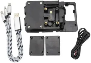 Motorcycle Cell Phone Mount for CRF1000L for Africa for Twin 2018-2020 2019 for CB500X 2018-2020 2019 10/12 Mm GPS Navigation Holder Mobile Phone Holder Motorcycle(B)