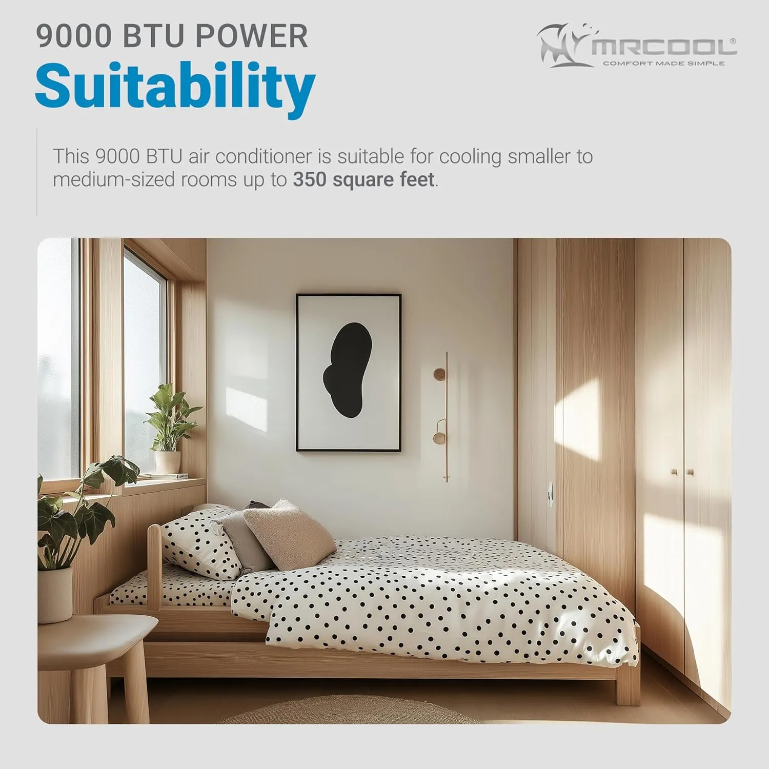 MRCOOL 9,000-BTU 115V Ductless Mini Split Air Conditioner & Heat Pump, AC/Heating System
