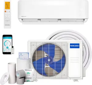 MRCOOL 9,000-BTU 115V Ductless Mini Split Air Conditioner & Heat Pump, AC/Heating System
