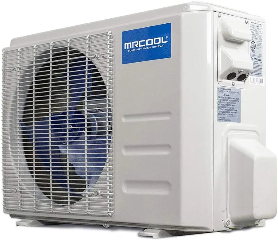 MRCOOL 9,000-BTU 115V Ductless Mini Split Air Conditioner & Heat Pump, AC/Heating System