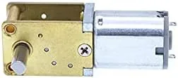 N20-1218 Gear Motor Smart Car DC 3V 6V 12V Mini DC Gear Motor Low Speed Motor 15rpm 30rpm 63rpm 120rpm - (Speed(RPM): 12V63RPM)