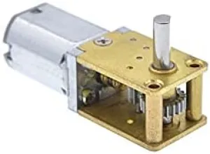 N20-1218 Gear Motor Smart Car DC 3V 6V 12V Mini DC Gear Motor Low Speed Motor 15rpm 30rpm 63rpm 120rpm - (Speed(RPM): 12V63RPM)