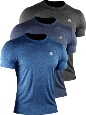 NELEUS Men's Dry Fit Athletic Running Shirt