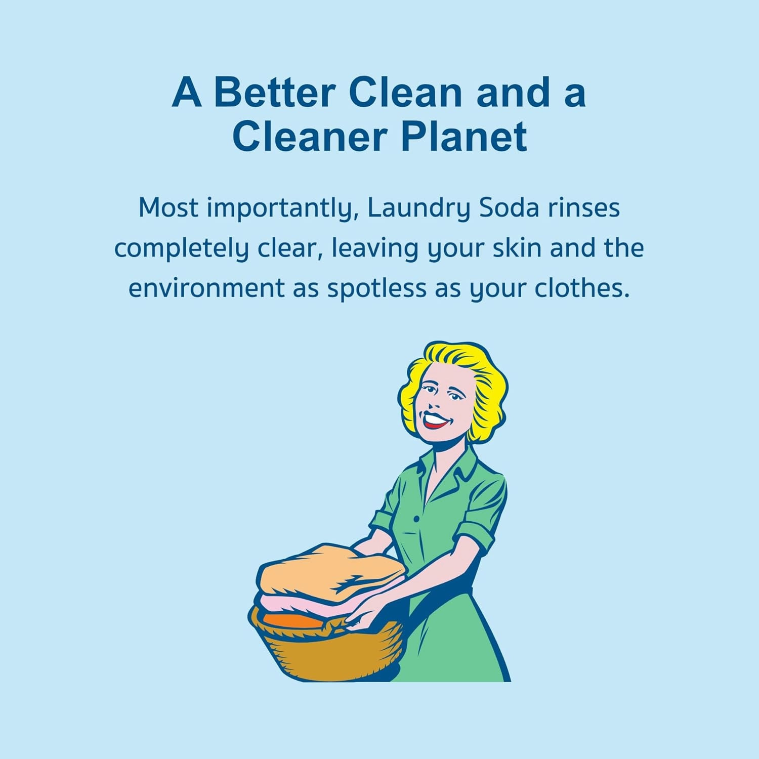 Nellie's Laundry Soda - Concentrated Laundry Detergent Powder - 200 Loads - Gentle on Skin and Environment - Fragrance-Free - (Made in Canada)