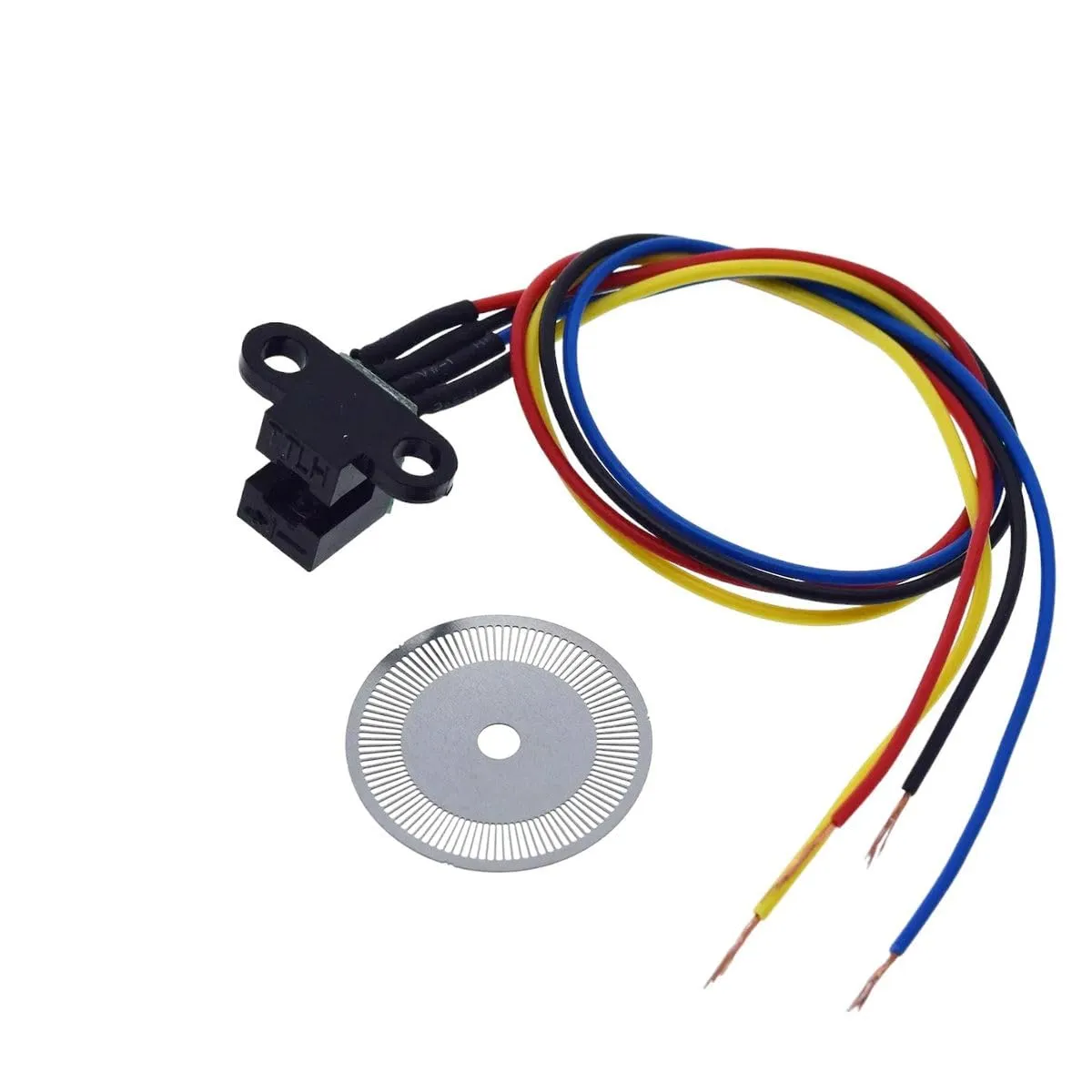 New 2024 Photoelectric Speed Sensor Encoder Coded Disc Code Wheel for Freescale Smart Car 5V for DIY