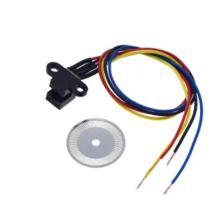 New 2024 Photoelectric Speed Sensor Encoder Coded Disc Code Wheel for Freescale Smart Car 5V for DIY