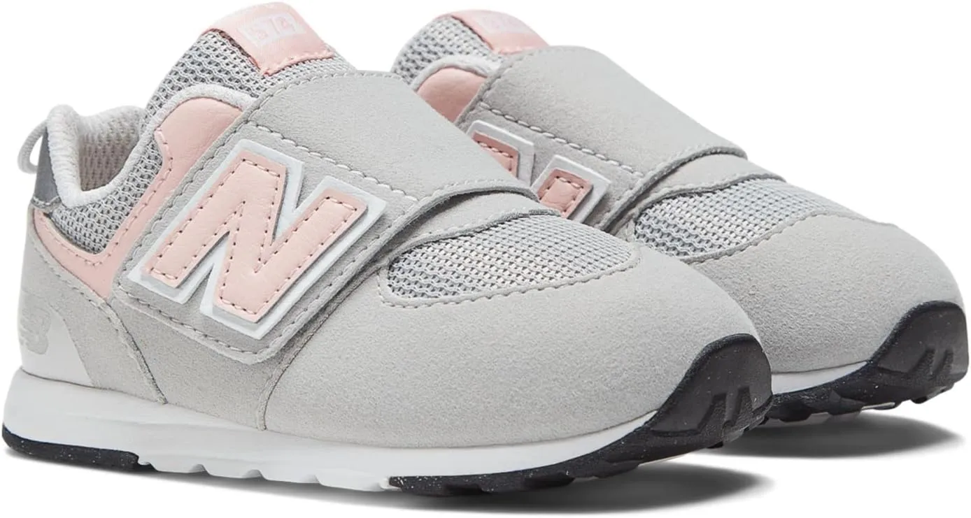 New Balance Unisex-Child 574 V1 70s Racing New-b Hook & Loop Sneaker