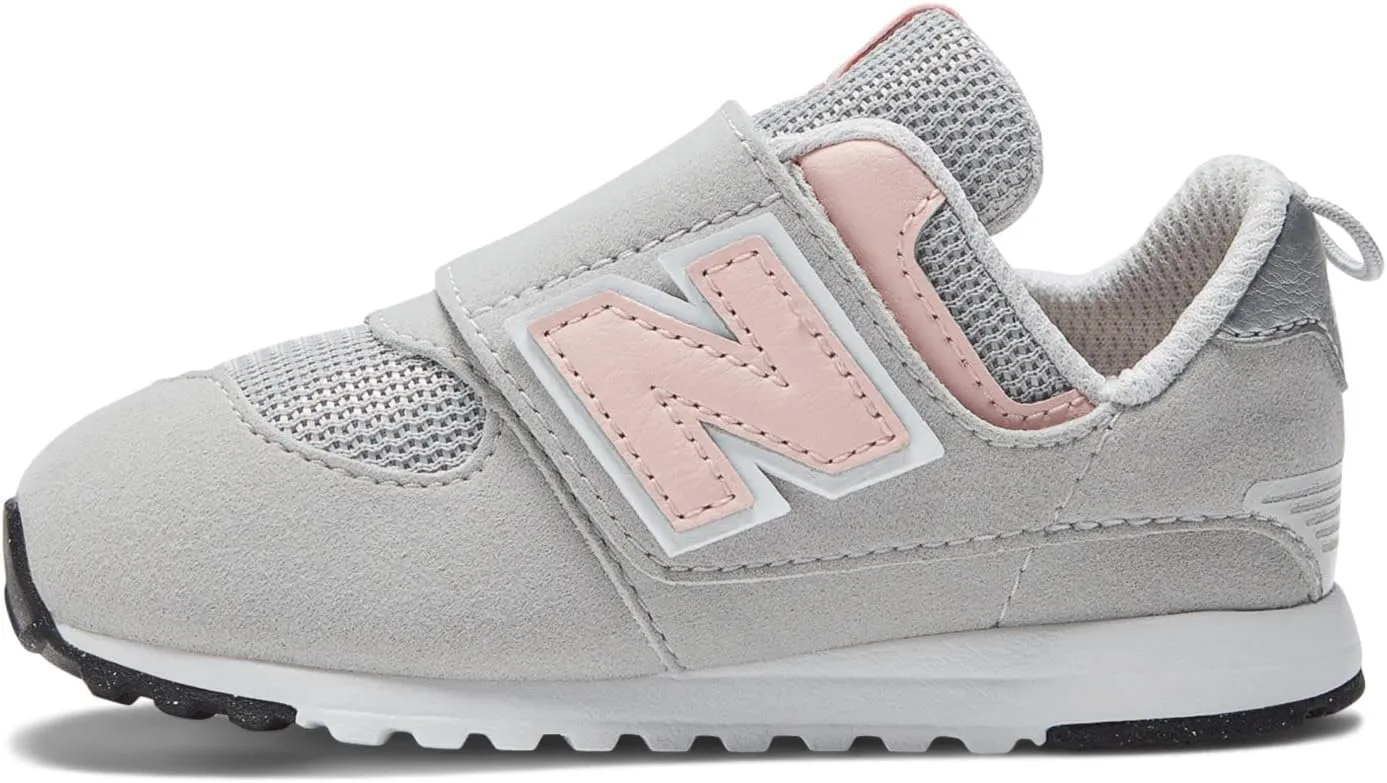 New Balance Unisex-Child 574 V1 70s Racing New-b Hook & Loop Sneaker