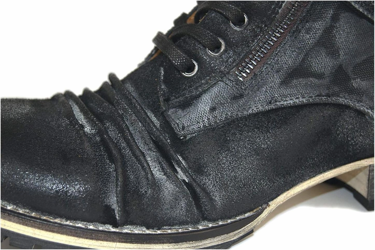 New Ankle Boots For Men Mens Lace Up Low Heel Boots Party Office For Show The First Layer Of Cowhide