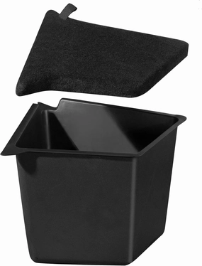 New Version 2022-2024 Tesla Model Y Trunk Organizer Trunk Storage Bins with Carpeted Lid, Waterproof Rear Side Box Interior Accessories for Model Y 5-Seater