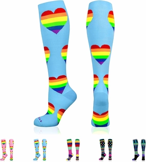 NEWZILL Medical Compression Socks for Women and Men Circulation 20-30 mmHg Best Compression Stockings for Running Athletic Travel Flight Nurses