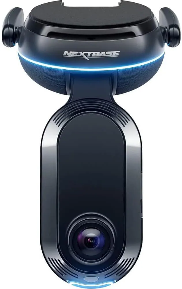 Nextbase iQ 2K Smart HD Dash Cam Pro with 64G Micro SD Card Bundle, 1080p High Definition Dual Dashcam Front and Rear with Smart Sense Parking, Emergency SOS, and Roadwatch AI