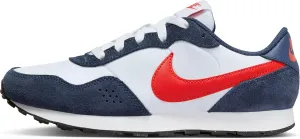 Nike MD Valiant Big Kids' Shoes (CN8558-409, Midnight Navy/White/Black/Picante Red) Size 4