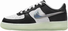 Nike Air Force 1 Lv8(gs) Big Kids Shoes Size- 5.5, White/Vapor Green/Black