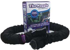 NOGGLE, 6ft - Kids Personal Air Conditioning System, Made in USA, Directs Cool Air to Children in The Backseat - Air Conditioning Vent Hose for Vehicles, Making The Back Seat Cool Again - Black