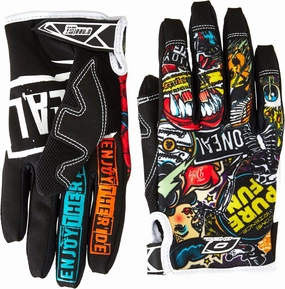 O'Neal Jump Gloves with Crank Graphic