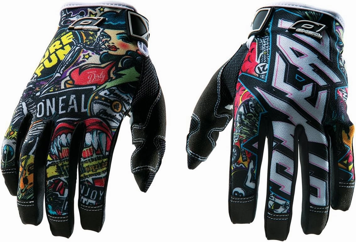 O'Neal Jump Gloves with Crank Graphic