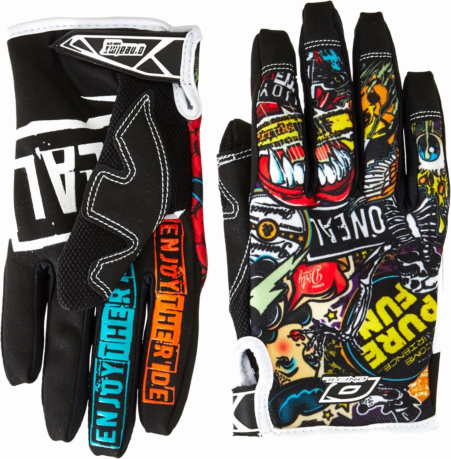 O'Neal Jump Gloves with Crank Graphic