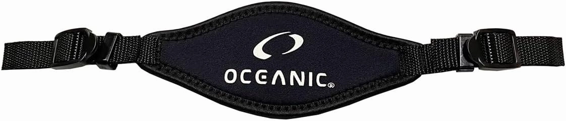 Oceanic Comfort Neoprene Mask Strap | Helps prevent damaged hair | Fits Shadow and Mini Shadow Masks | Great for Scuba Diving and Snorkeling