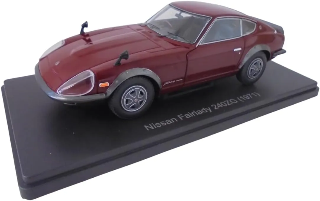 OPO 10 - 1/24 Model car Compatible with Nissan Fairlady 240 ZG 1971 - Hachette Japan VQJ198