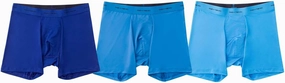 Pair of Thieves Men's Quick Dry Action Blend Boxer Briefs 3 Pack - Moisture-Wicking & Breathable for All-Day Comfort