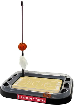 Pets First Chicago Bulls Basketball Cat Scratcher Toy 14 x 11"