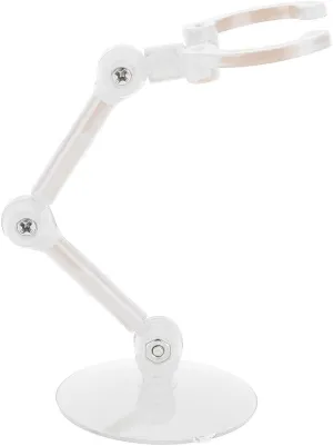 Pilipane Action Figure Stand Plastic Model Holder Doll Display Support Easy Assembly 10pcs Mini for Anime Figures (plastic)
