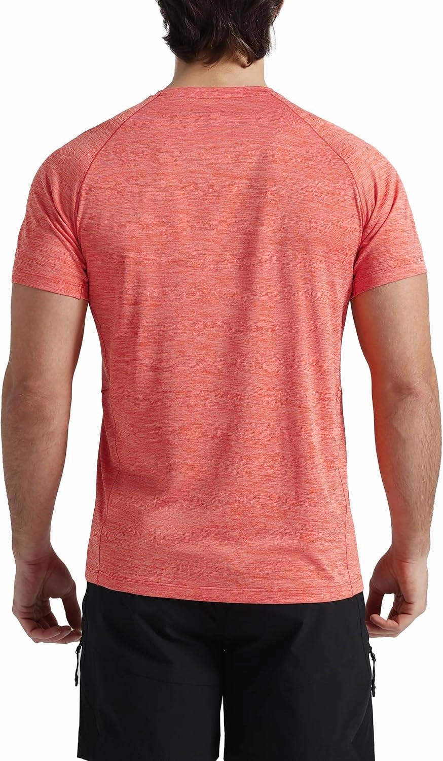 Pioneer Camp Mens Moisture Wicking Running Workout Shirt Performance Athletic T-Shirts UPF 50  Short Sleeve Active Gym Tops