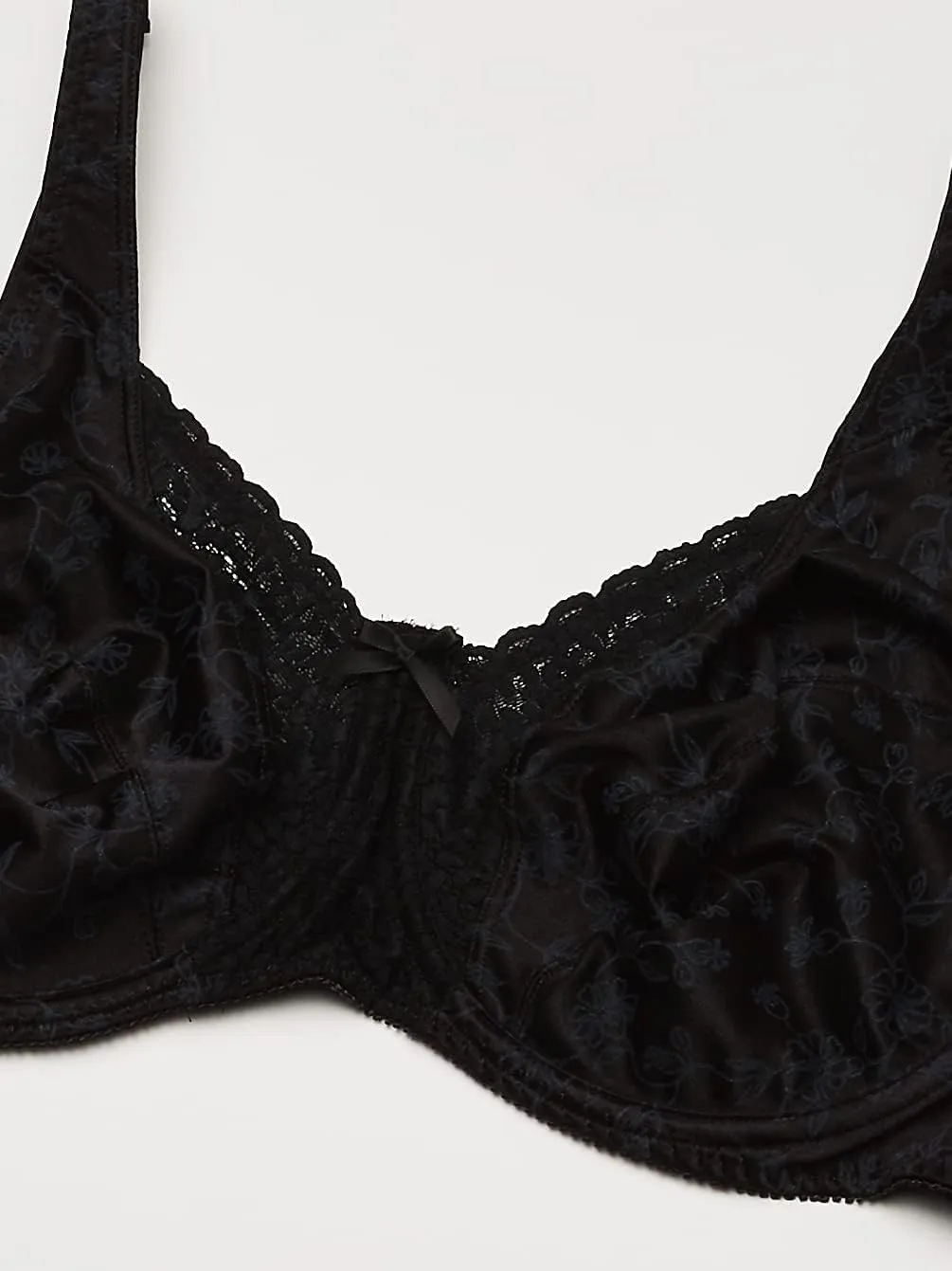 PLAYTEX Women's Secrets Love My Curves Signature Floral Underwire Full Coverage Bra Us4422