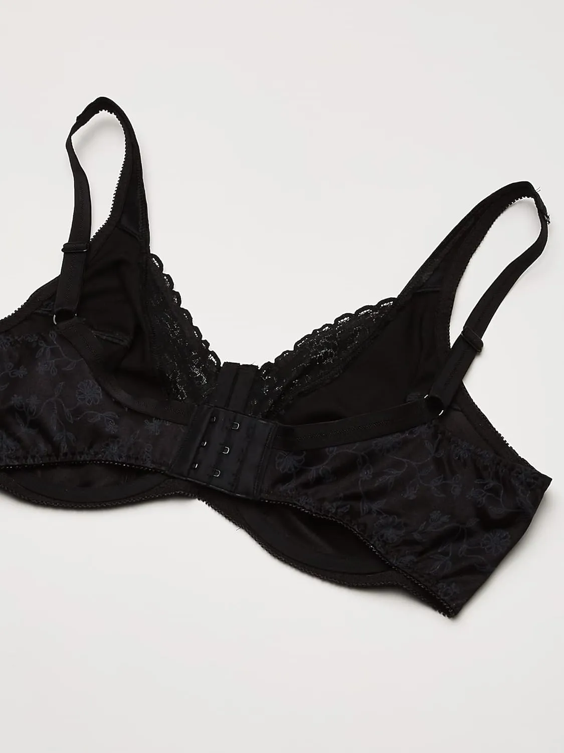 PLAYTEX Women's Secrets Love My Curves Signature Floral Underwire Full Coverage Bra Us4422