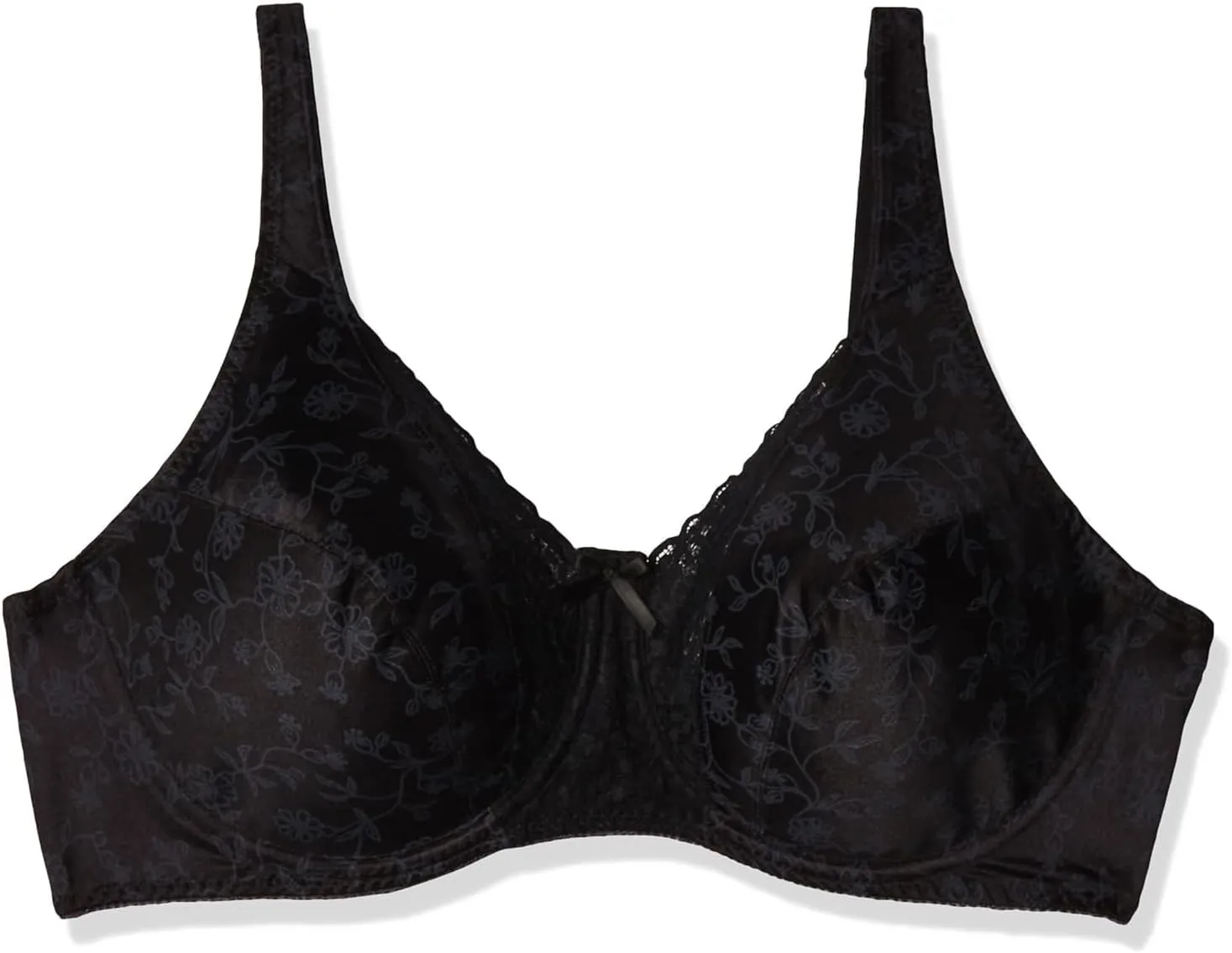 PLAYTEX Women's Secrets Love My Curves Signature Floral Underwire Full Coverage Bra Us4422