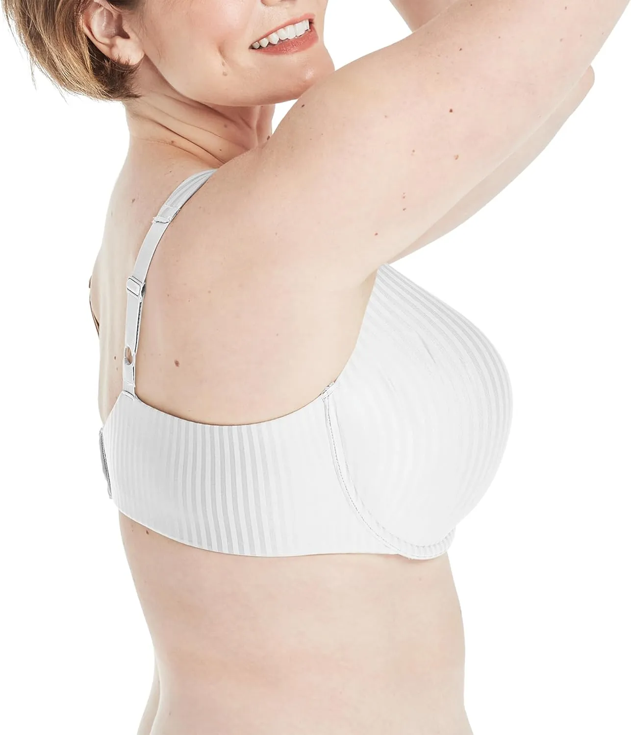 Playtex Women's Secrets Underwire Bra 4747, All-Over Smoothing, Full-Coverage Underwire T-Shirt Bra
